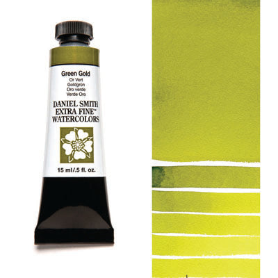 Daniel Smith Watercolour Paint Green Gold 15ml