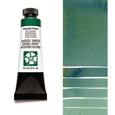 Daniel Smith Watercolour Paint Cascade Green 15ml