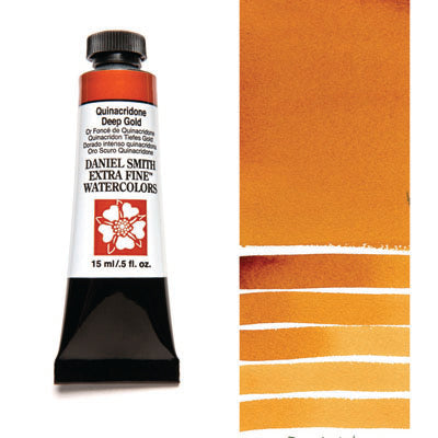 Daniel Smith Watercolour Paint Quinacridone Deep Gold 15ml