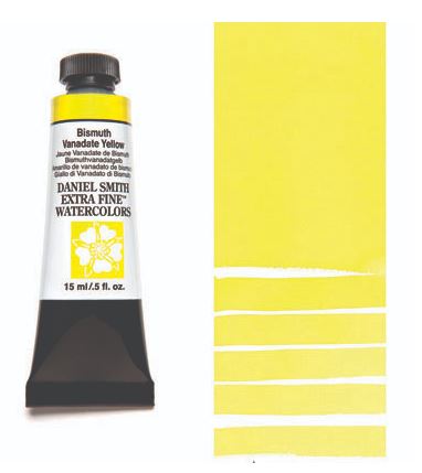 Daniel Smith Watercolour Paint Bismuth Vanadate Yellow 15ml
