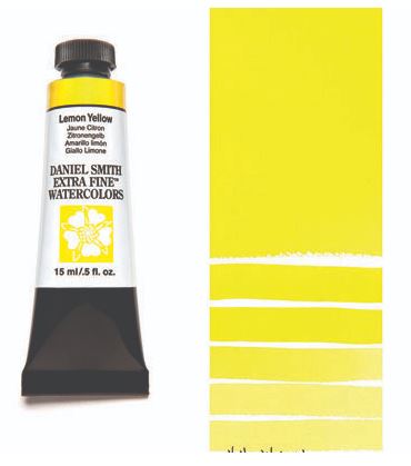 Daniel Smith Watercolour Paint Lemon Yellow 15ml