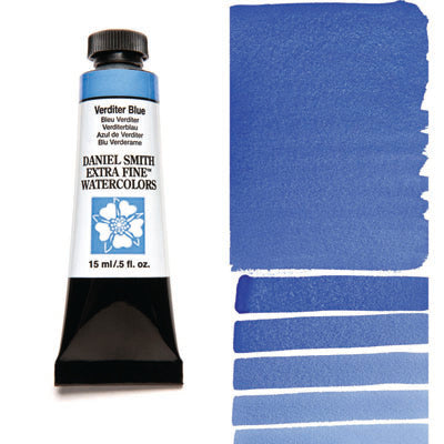Daniel Smith Watercolour Paint Verditer Blue 15ml