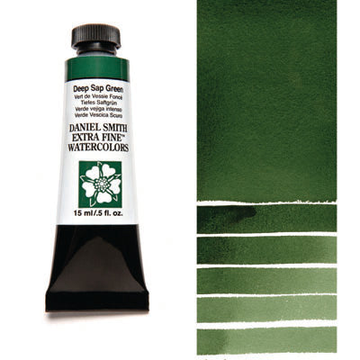 Daniel Smith Watercolour Paint Deep Sap Green 15ml