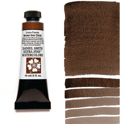 Daniel Smith Watercolour Paint Enviro-Friendly Brown Iron Oxide 15ml