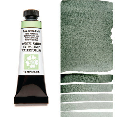 Daniel Smith Watercolour Paint Rare Green Earth 15ml
