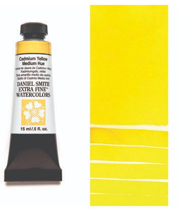 Daniel Smith Watercolour Paint Cadmium Yellow Medium Hue 15ml