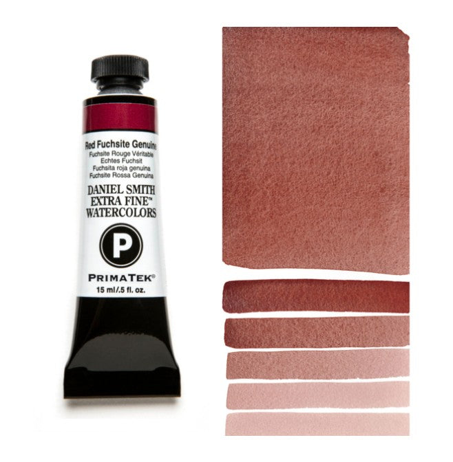 Daniel Smith Watercolour Paint Red Fuchsite Genuine (Primatek) 15ml