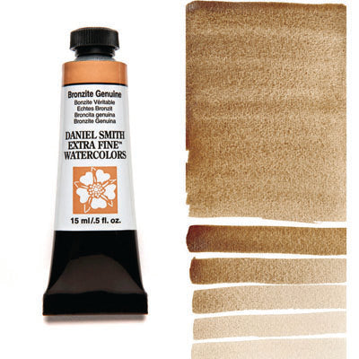 Daniel Smith Watercolour Paint Bronzite Genuine (Primatek) 15ml