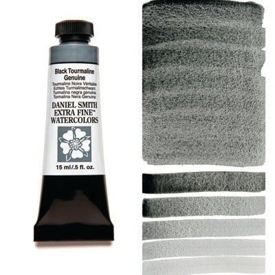 Daniel Smith Watercolour Paint Black Tourmaline Genuine (Primatek) 15ml
