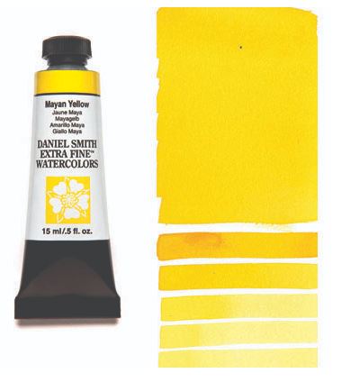 Daniel Smith Watercolour Paint Mayan Yellow 15ml