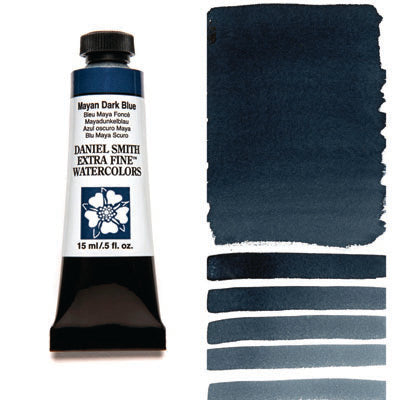 Daniel Smith Watercolour Paint Mayan Dark Blue 15ml