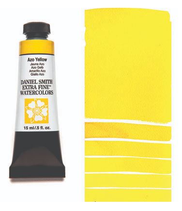 Daniel Smith Watercolour Paint Azo Yellow 15ml