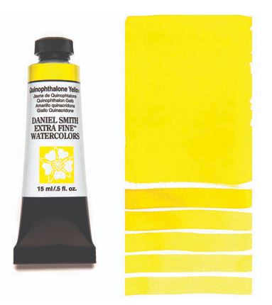 Daniel Smith Watercolour Paint Quinophthalone Yellow 15ml