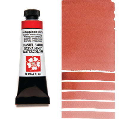 Daniel Smith Watercolour Paint Anthraquinoid Scarlet 15ml