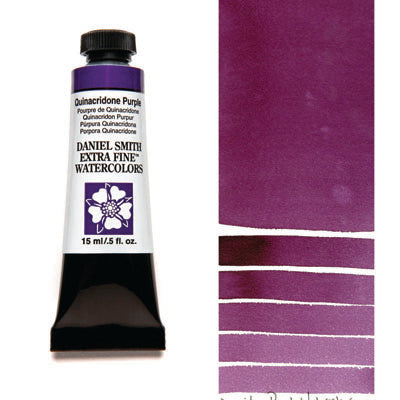 Daniel Smith Watercolour Paint Quinacridone Purple 15ml