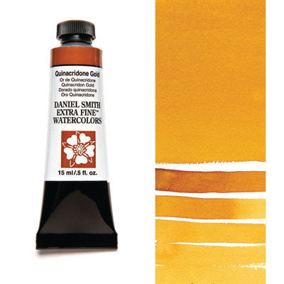 Daniel Smith Watercolour Paint Quinacridone Gold 15ml