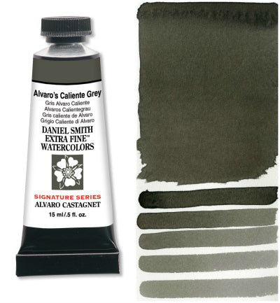 Daniel Smith Watercolour Paint Alvaro's Caliente Grey 15ml
