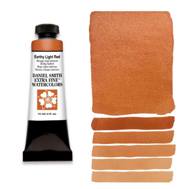Daniel Smith Watercolour Paint Earthy Light Red 15ml