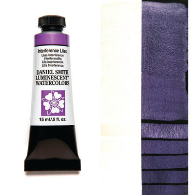 Daniel Smith Watercolour Paint Interference Lilac (Luminescent) 15ml