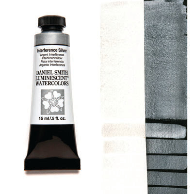 Daniel Smith Watercolour Paint Interference Silver (Luminescent) 15ml