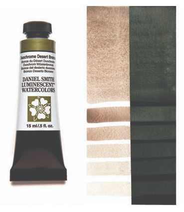 Daniel Smith Watercolour Paint Duochrome Desert Bronze (Luminescent) 15ml