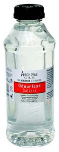 Archival Oil Oil Medium Odourless Solvent 1L