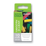 MUNGYO DUSTLESS CHALK COLOURED PACKET 10