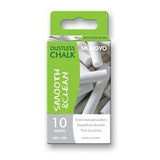 Mungyo Dustless Chalk White Packet 10