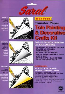 Saral Transfer Paper Tole & Craft Packet 5