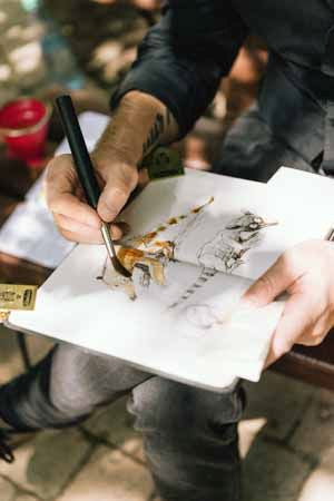 DA VINCI COLINEO TRAVEL BRUSH FELIX SCHEINBERGER SET