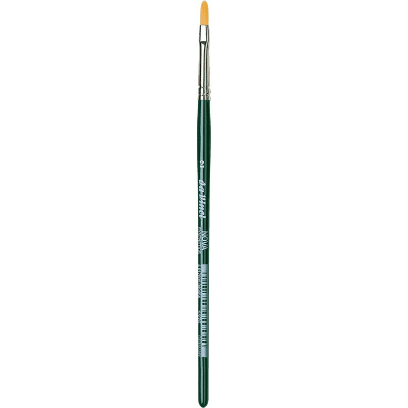 DA VINCI NOVA SHORT HANDLE BRUSH FILBERT