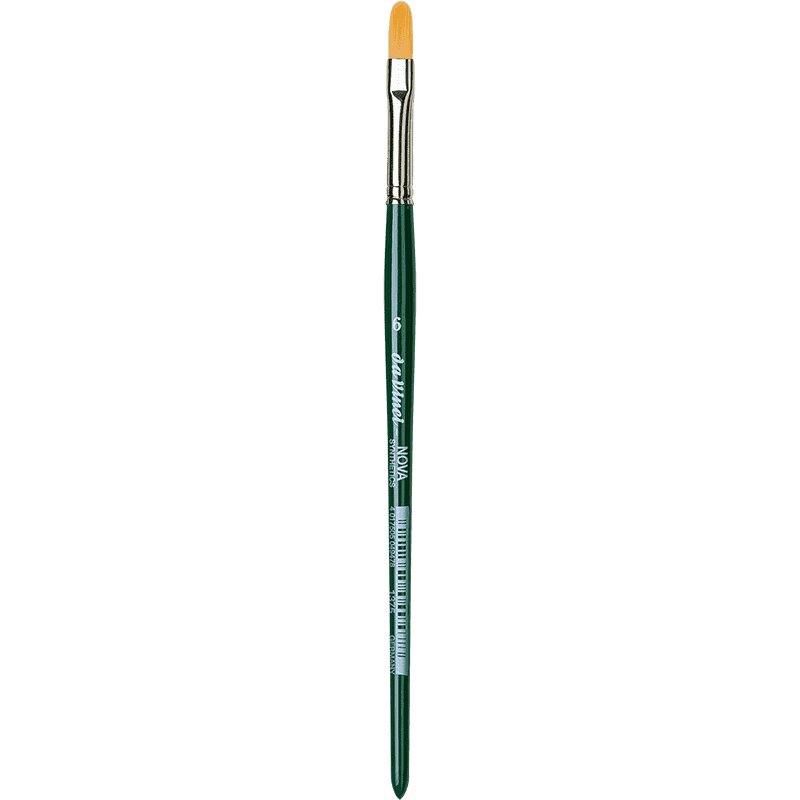 DA VINCI NOVA SHORT HANDLE BRUSH FILBERT