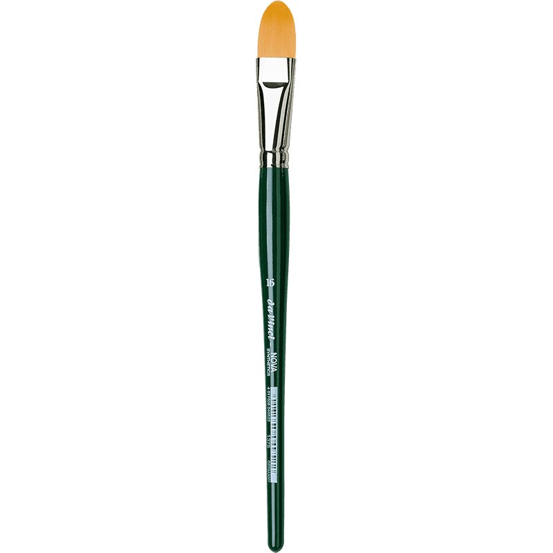 DA VINCI NOVA SHORT HANDLE BRUSH FILBERT