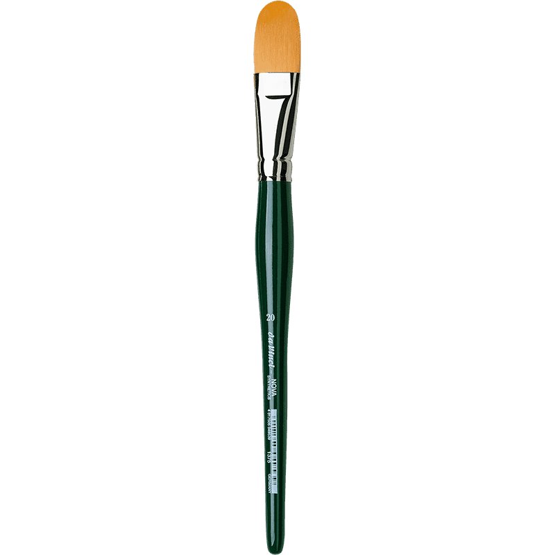 DA VINCI NOVA SHORT HANDLE BRUSH FILBERT