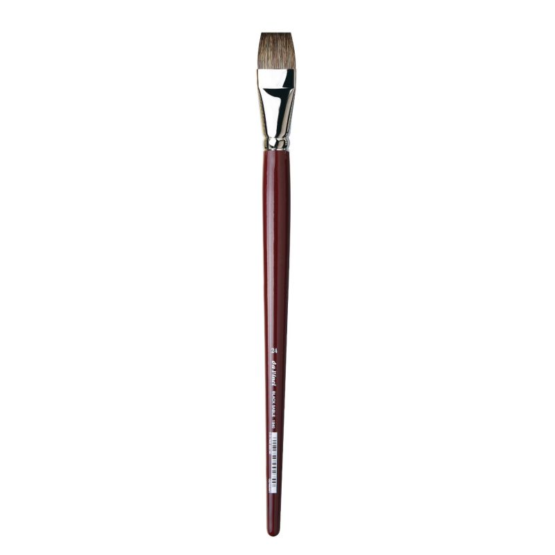 da Vinci Black Sable Brush Flat