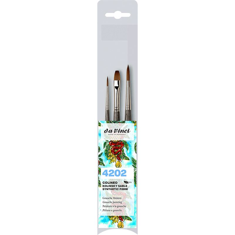da Vinci Colineo Gouache Brush Set 3 SET