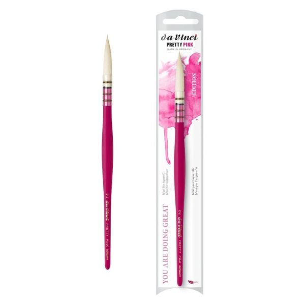 DA VINCI PRETTY IN PINK WATERCOLOUR BRUSH