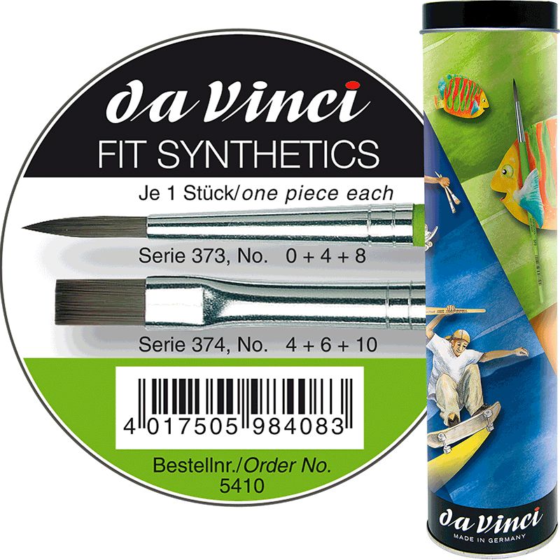 da Vinci Hobby Tin Brush Set 6 SET