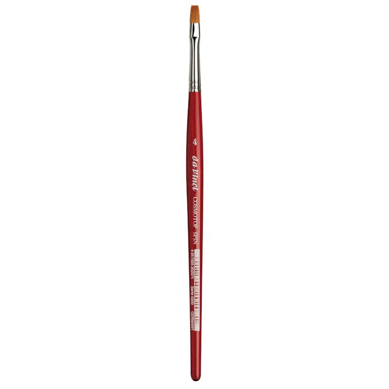da Vinci Cosmotop Spin Watercolour Brush Flat
