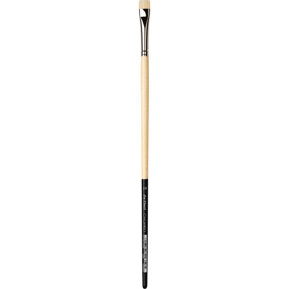 DA VINCI CHUNEO BRISTLE BRUSH EXTRA SHORT FLAT