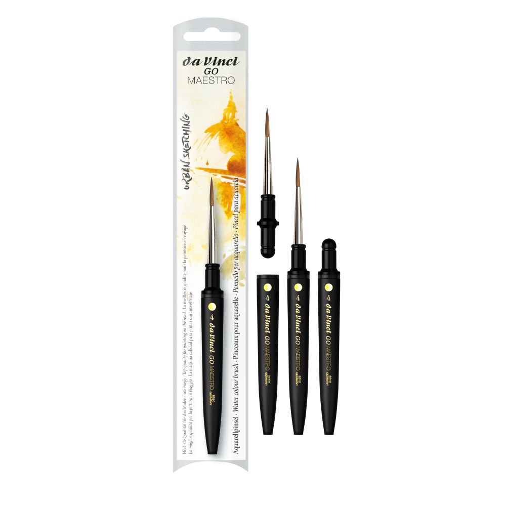 DA VINCI GO MAESTRO TRAVEL WATERCOLOUR BRUSH ROUND