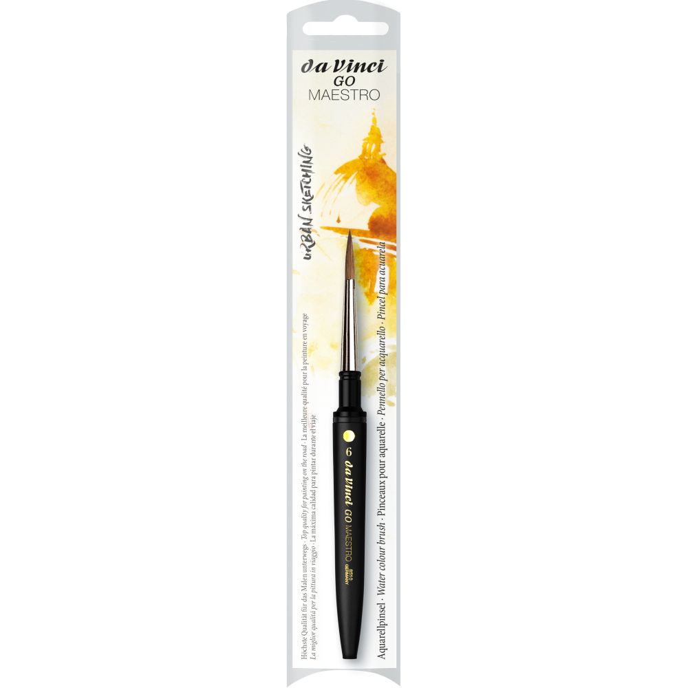 DA VINCI GO MAESTRO TRAVEL WATERCOLOUR BRUSH ROUND