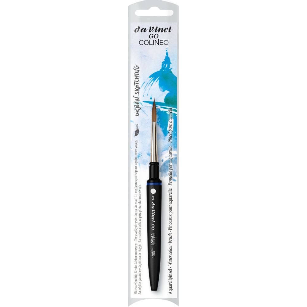 DA VINCI GO COLINEO TRAVEL WATERCOLOUR BRUSH ROUND