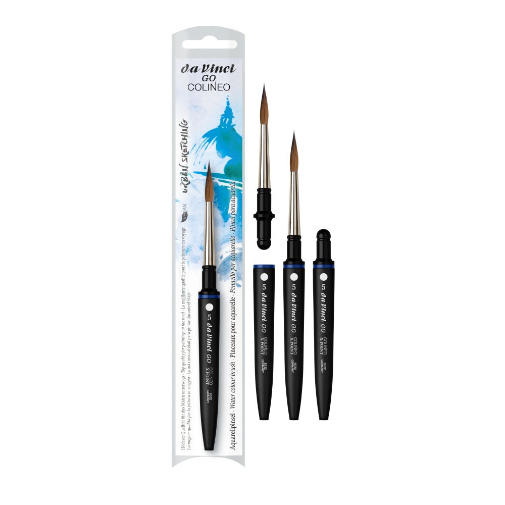 DA VINCI GO COLINEO TRAVEL WATERCOLOUR BRUSH ROUND