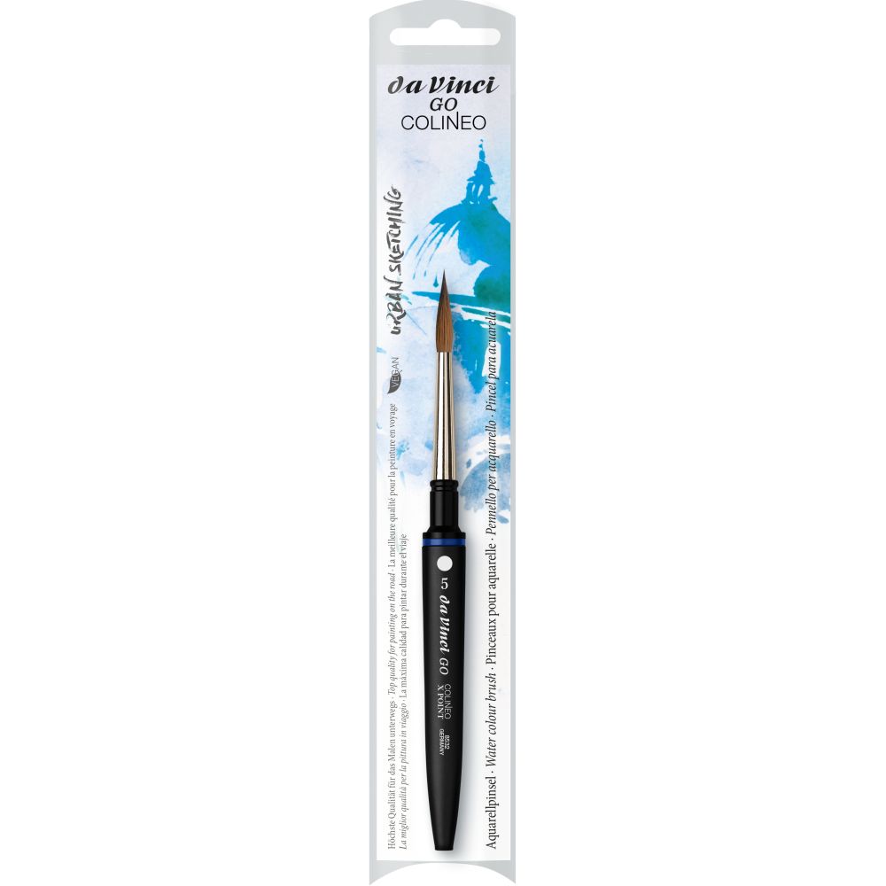 DA VINCI GO COLINEO TRAVEL WATERCOLOUR BRUSH ROUND