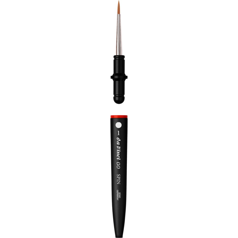 DA VINCI GO SPIN TRAVEL WATERCOLOUR BRUSH ROUND