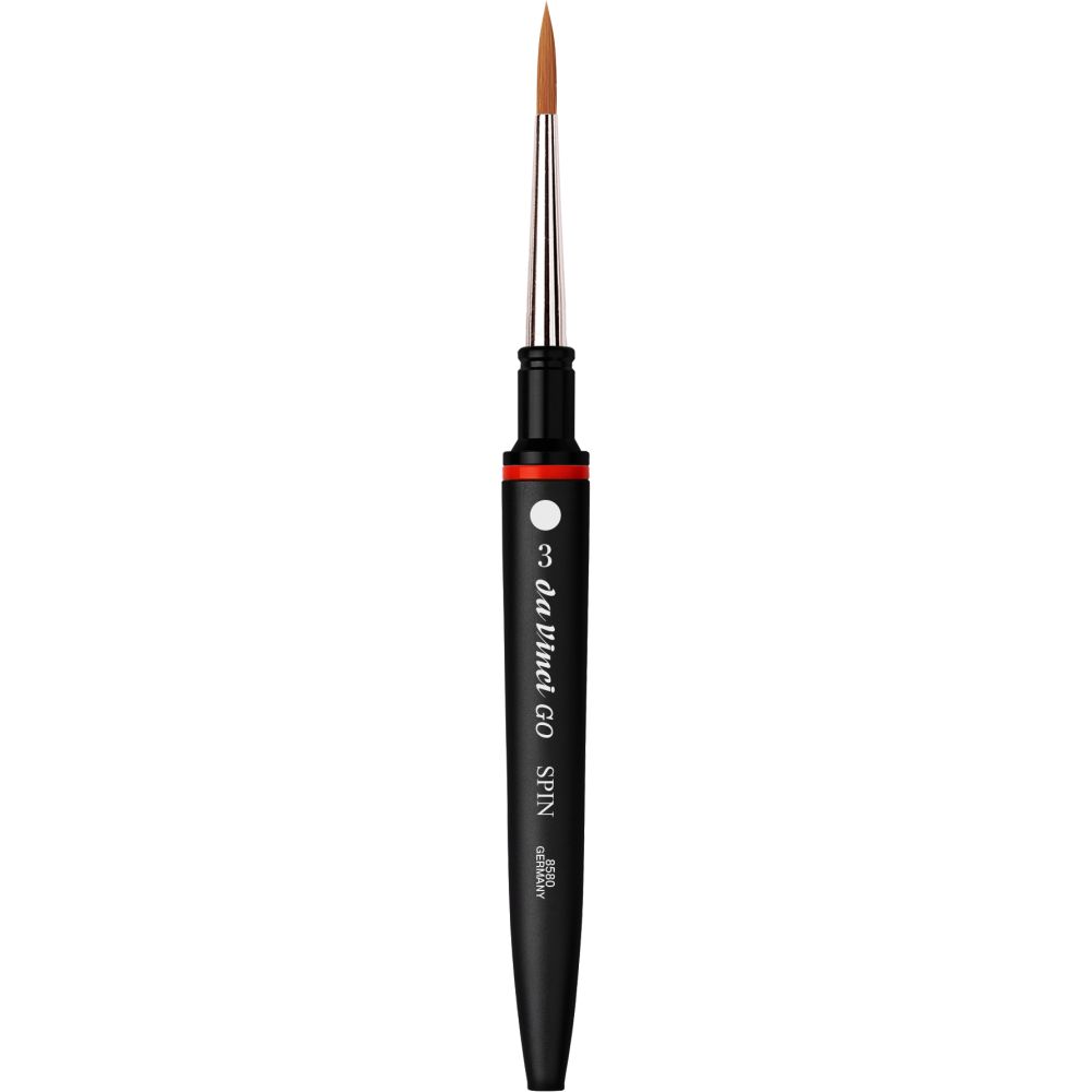 DA VINCI GO SPIN TRAVEL WATERCOLOUR BRUSH ROUND