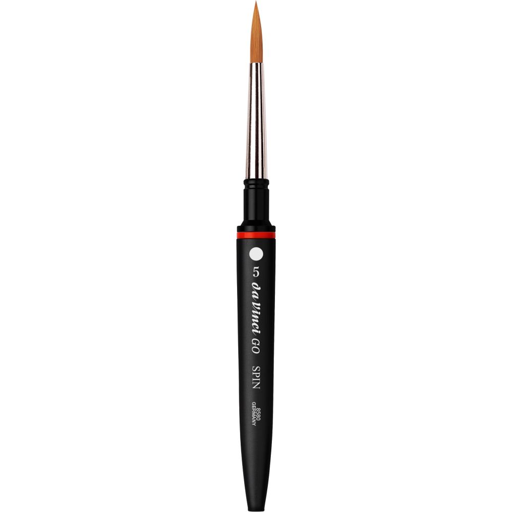 DA VINCI GO SPIN TRAVEL WATERCOLOUR BRUSH ROUND