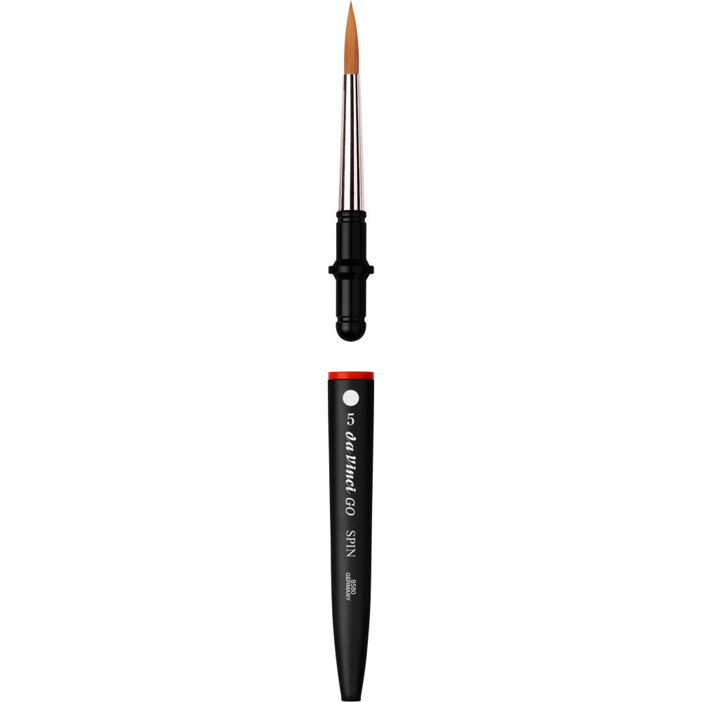 DA VINCI GO SPIN TRAVEL WATERCOLOUR BRUSH ROUND