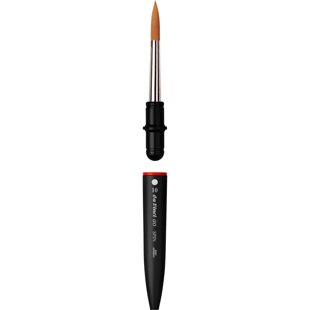 DA VINCI GO SPIN TRAVEL WATERCOLOUR BRUSH ROUND